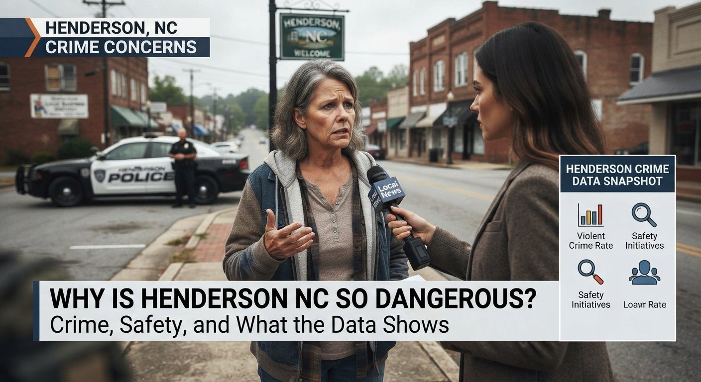 Why Is Henderson NC So Dangerous? Crime, Safety, and What the Data Shows