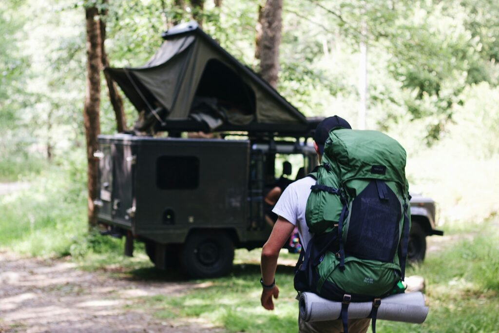 Off Grid Trailers Complete Guide to Choosing the Right One covering solar systems, towing, storage, water capacity, off-road travel, and trailer design.