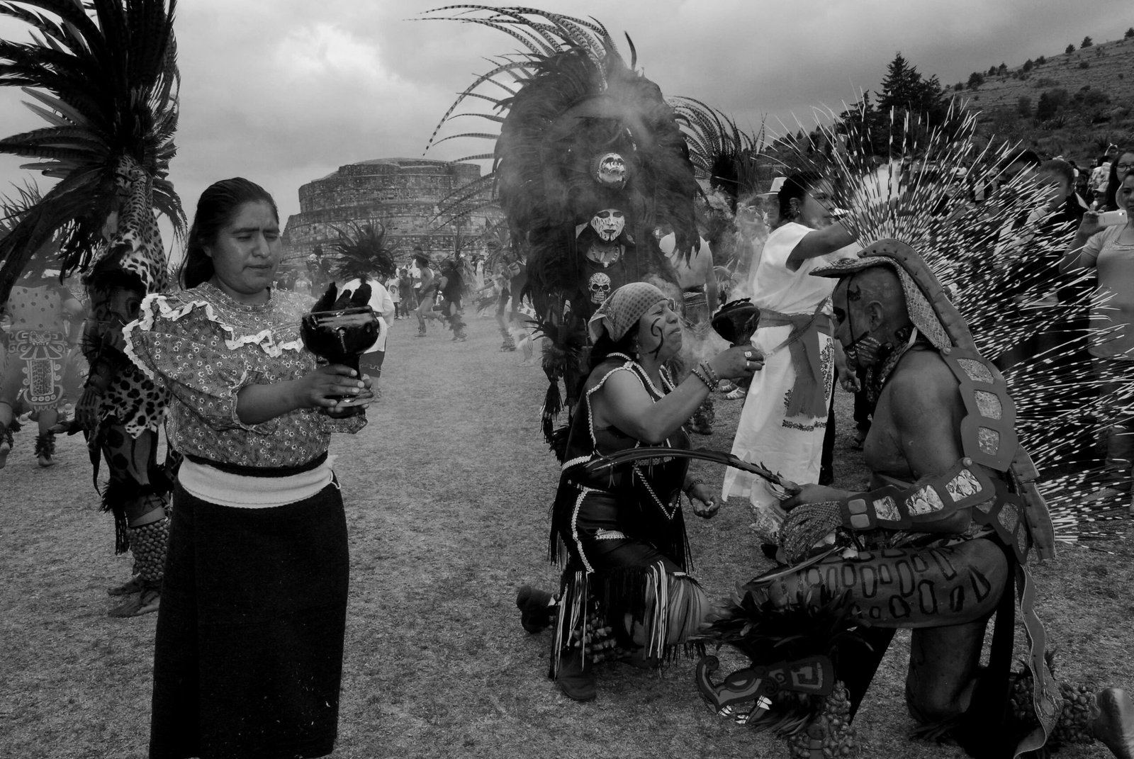 Why did the Aztecs practice human sacrifice and historical reasons