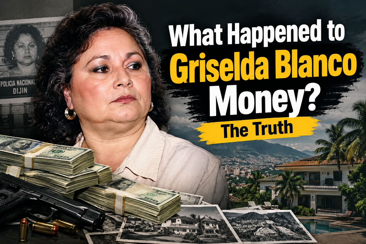 What happened to Griselda Blanco money and the fate of her fortune after her arrest